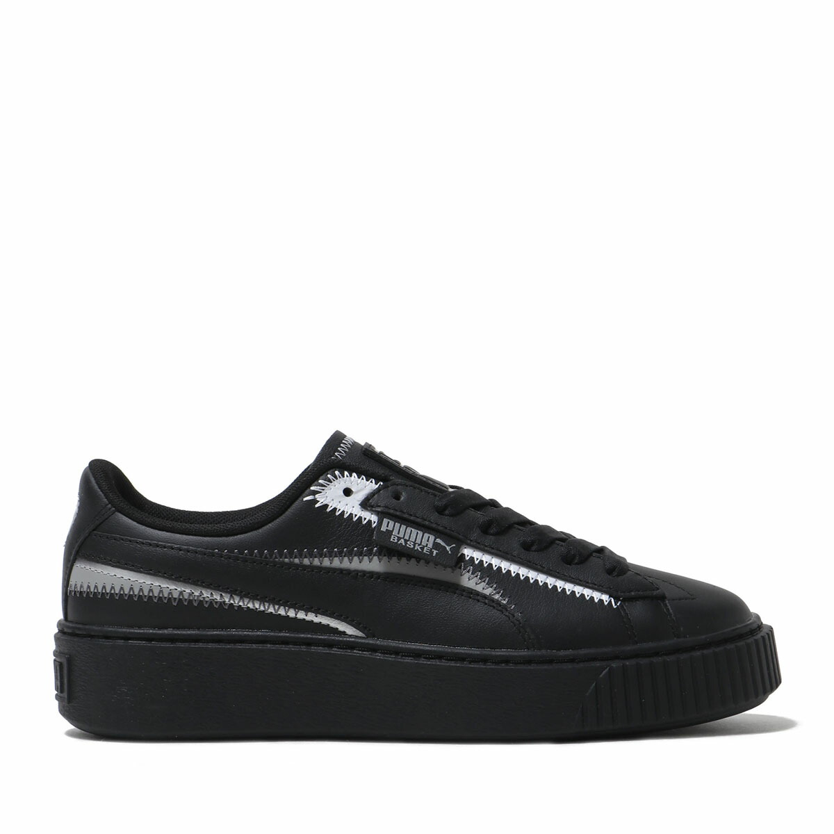 all black puma platform