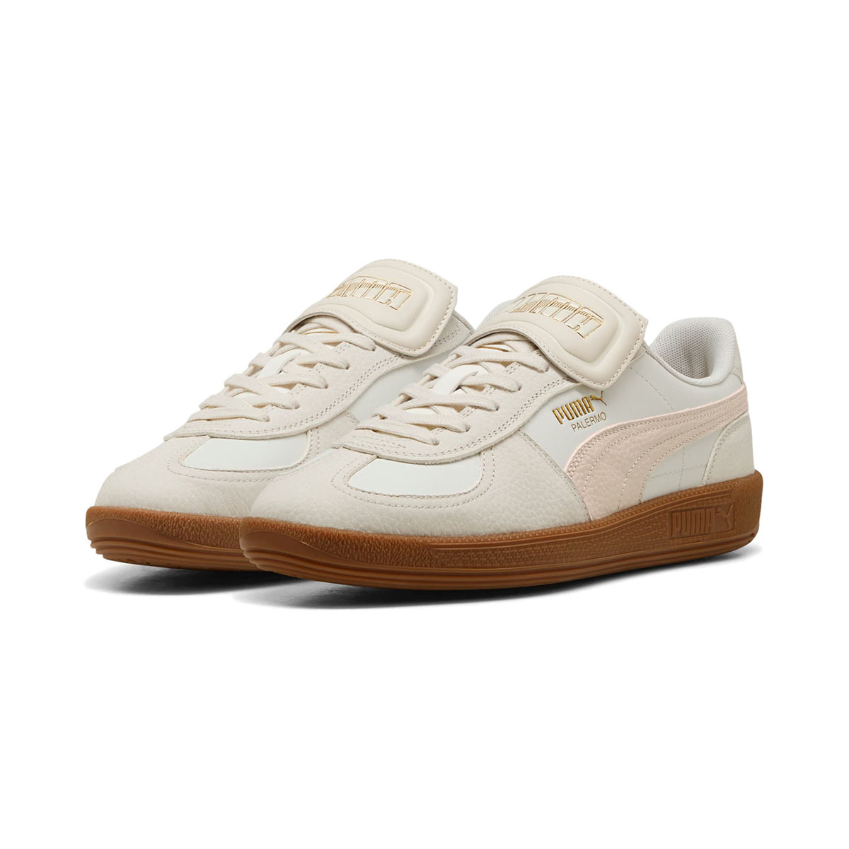 スニーカー PUMA Palermo Premium Black White 40174402 Sneakers Puma Palermo Premium 'Black Warm White' (40174402
