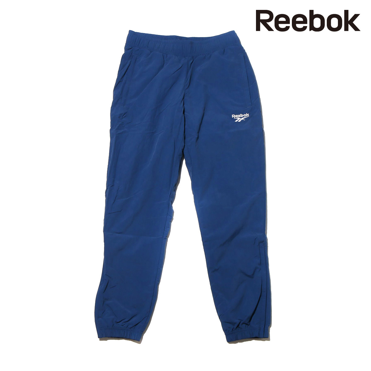 reebok blue track pants