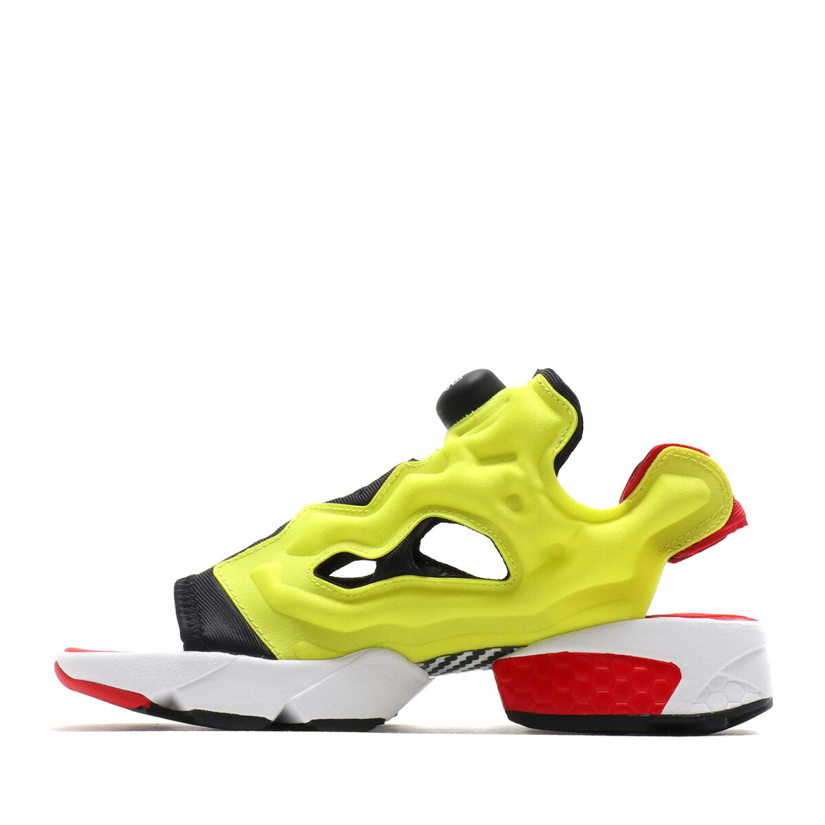 楽天市場 Reebok Instapump Fury Sandal Black Hypgrn Rbkred リーボック インスタポンプ フューリー サンダル メンズ レディース サンダル 19ss S Kinetics