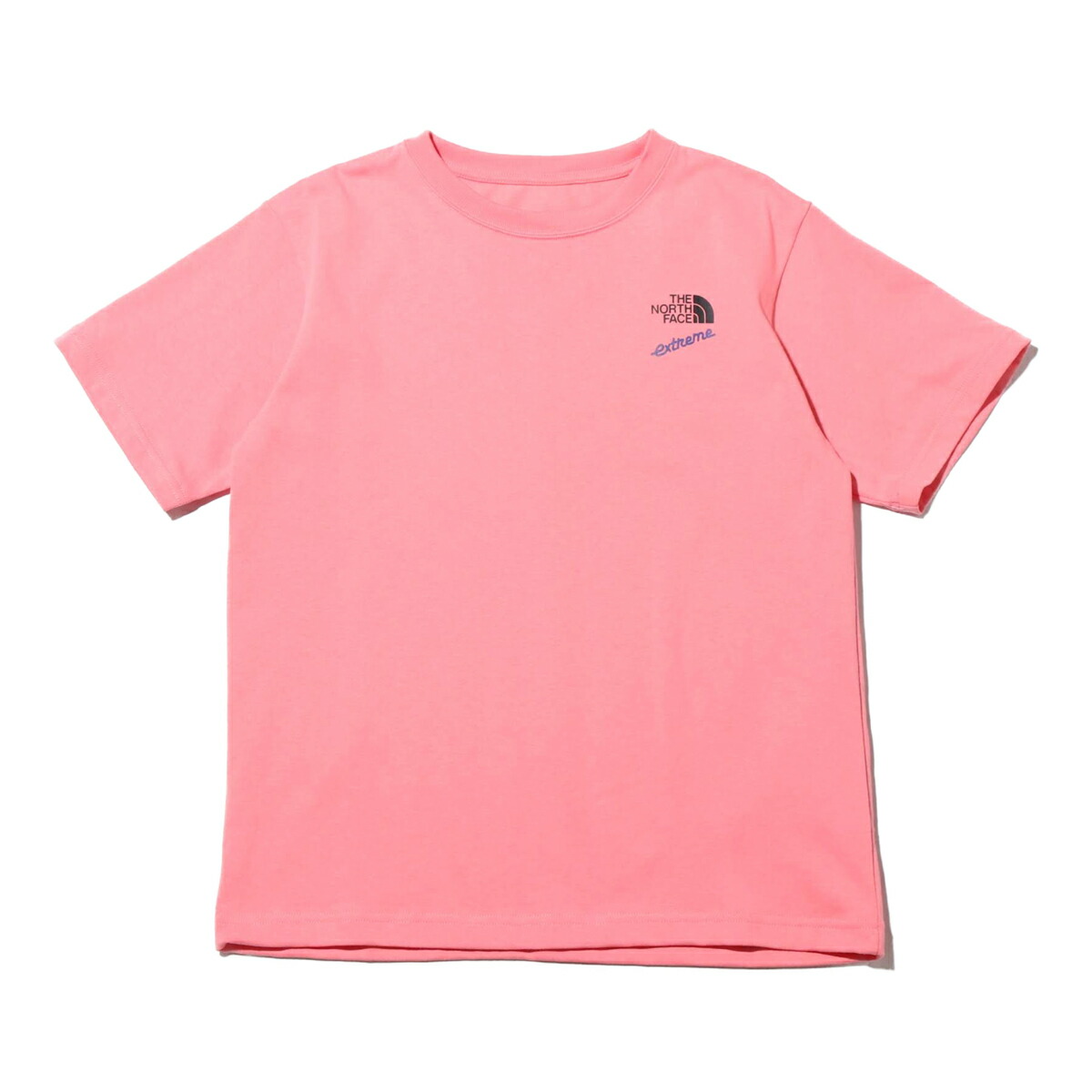 north face t shirt pink