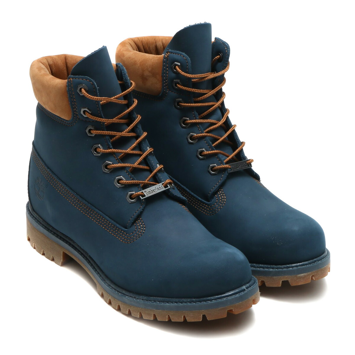 navy timberland