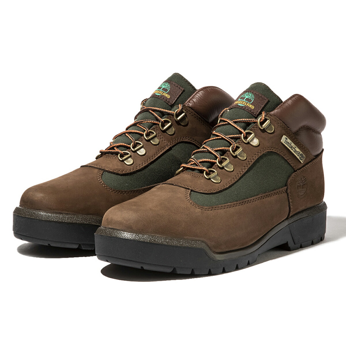 楽天市場】Timberland FIELD BOOT DARK BROWN NUBUCK TB 0A18A6
