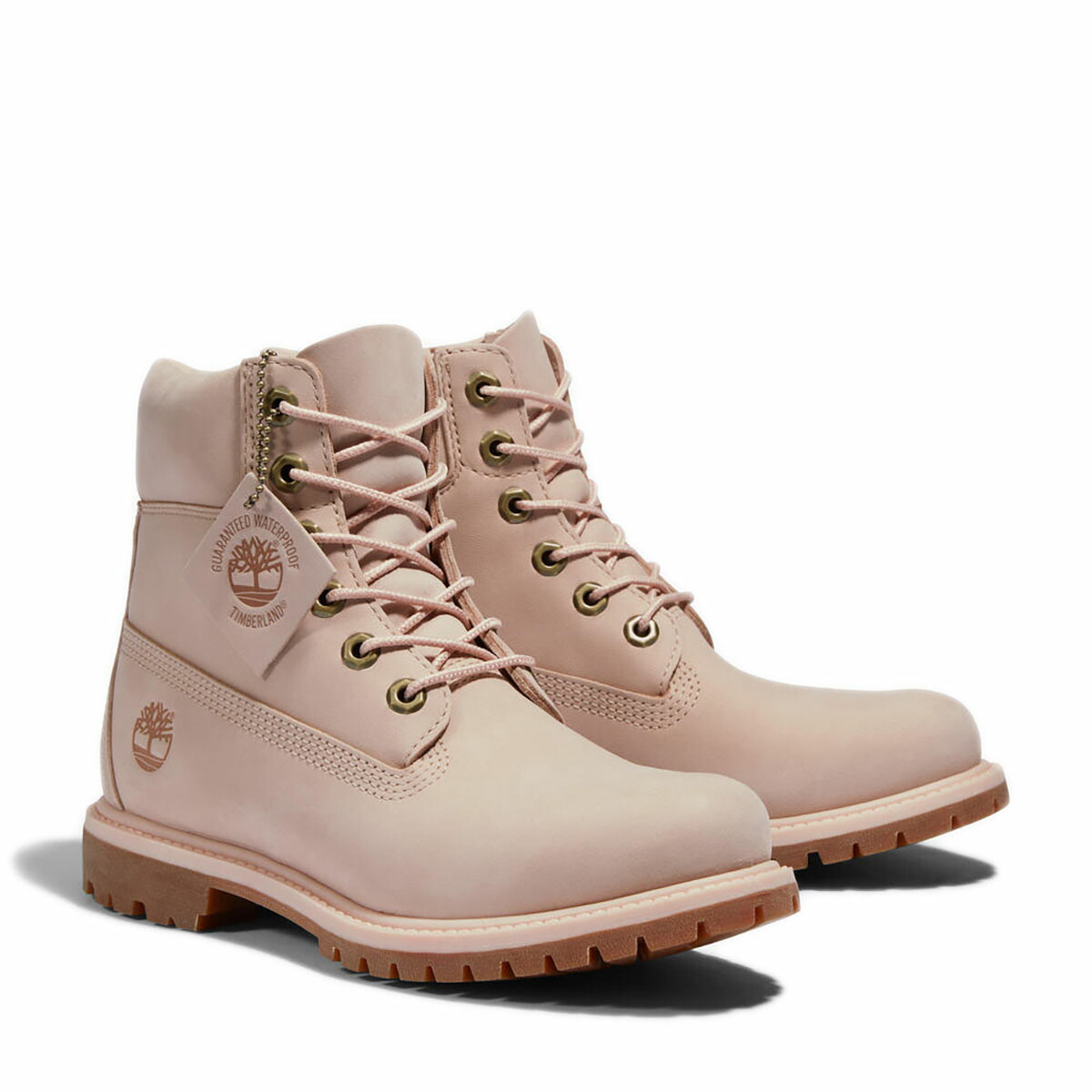 Timberland ベージュ ハイカットブーツ Timberland 6-INCH PREMIUM WATERPROOF BOOTS 