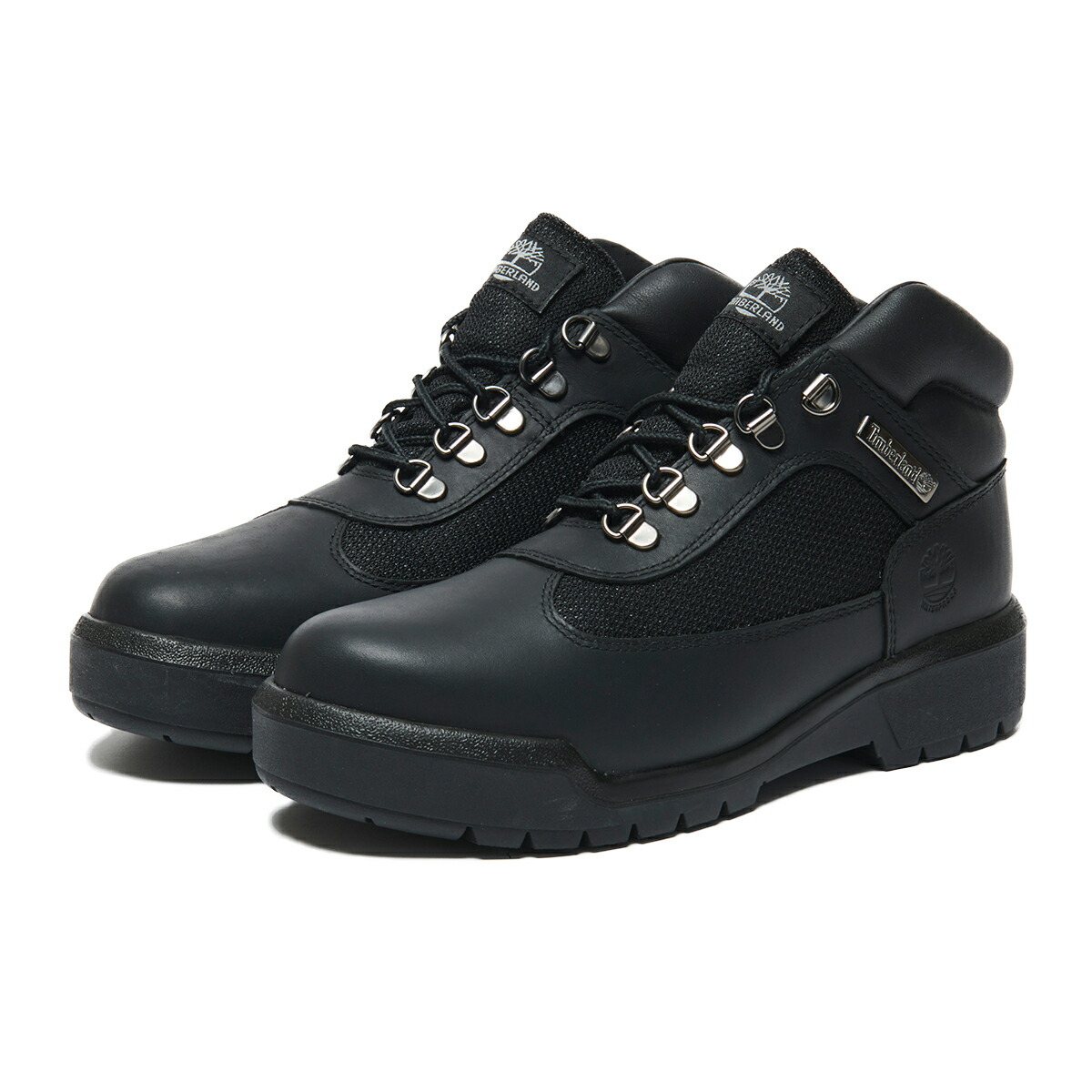 【ラスト1点】 Timberland FIELD BOOT WP (ブラック) (ティンバーランド ウォータープルーフ フィールド ブーツ) 【メンズ】【ミドルカット アウトドア 防水】【定番】