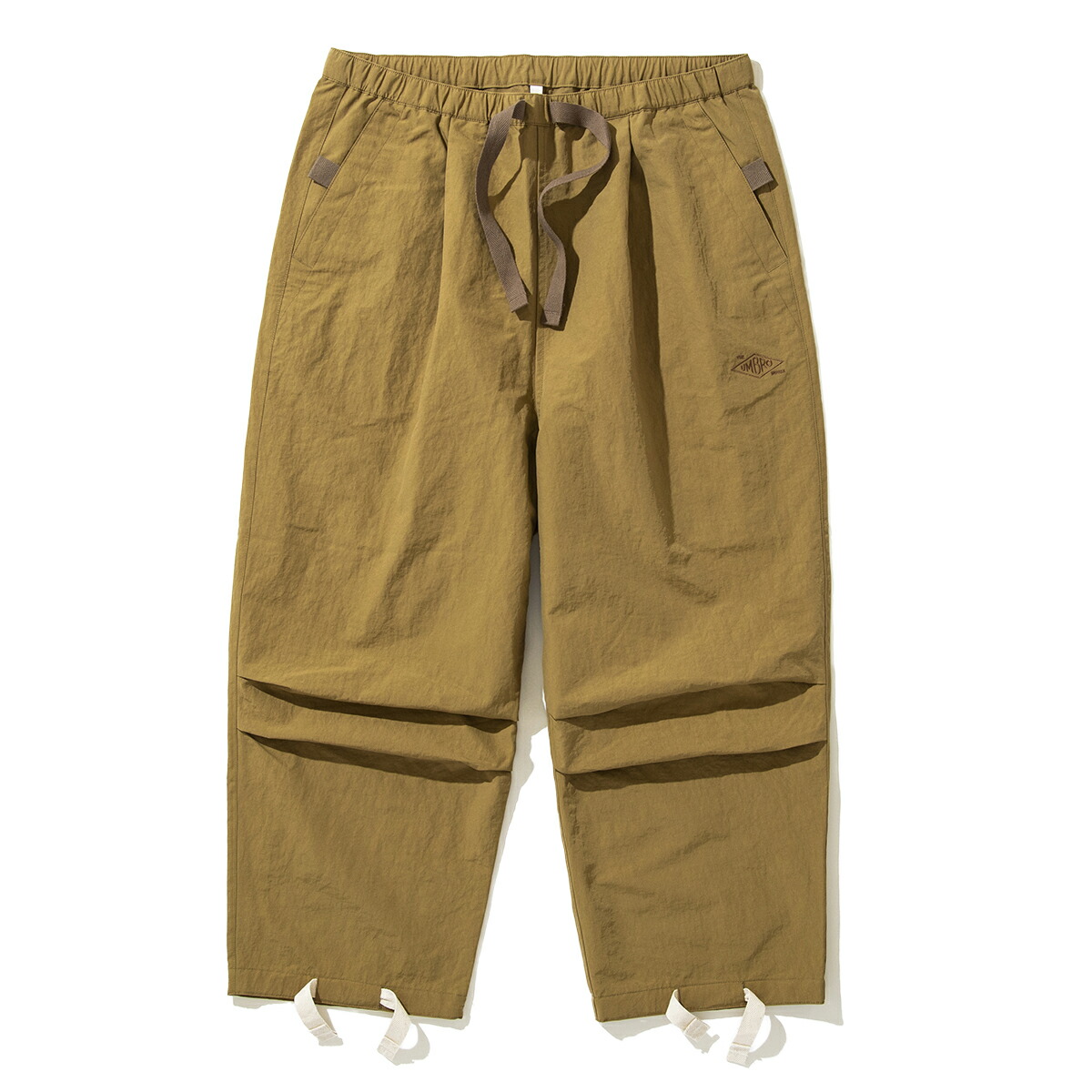 【40%OFF】UMBRO NYLON CODE TROUSERS(ベージュ)(アンブロ ナイロン吊りひも トラウザー)【メンズ レディース】【ズボン下 ボトムス UMBRO HOUSE】【24FW】