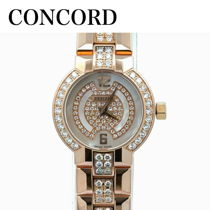 CONCORD デリリューム レディース コンコルド(Concord)コンコルド デリリューム ダイヤ 腕時計