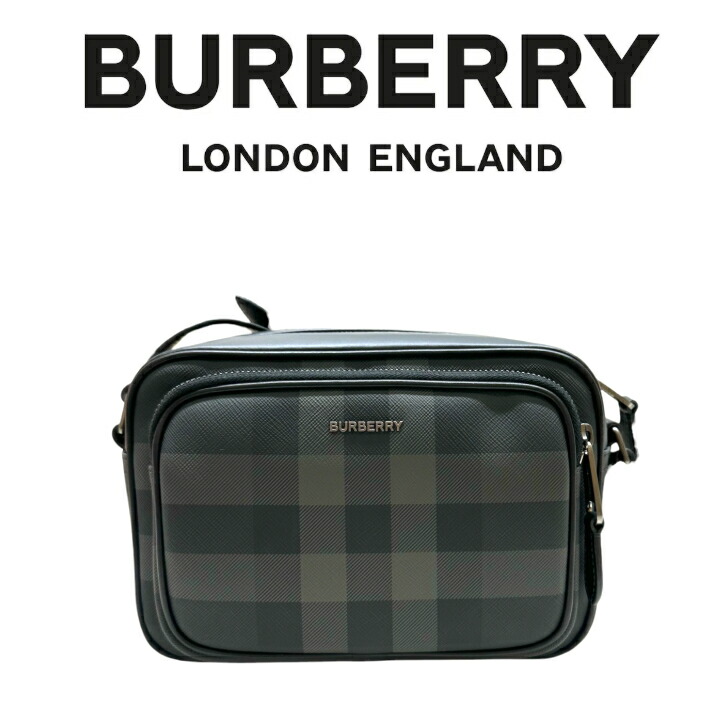【中古美品】 BURBERRY バーバリー パディ・クロスボディバッグ ショルダーバッグ メンズ 46,800円