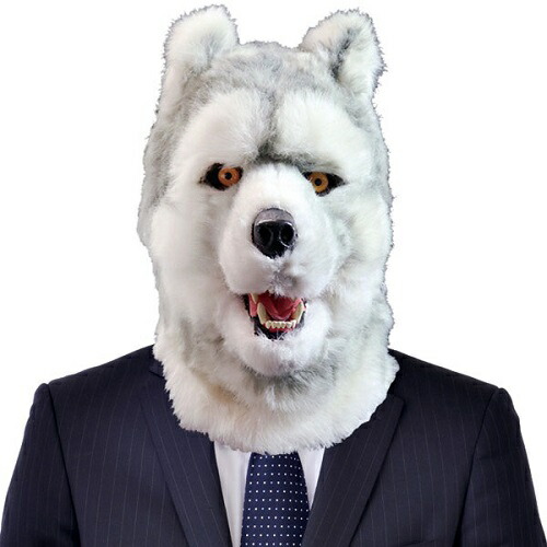 クーポン最大550円off あす楽 送料無料 アクションマスク ウルフ Ogwev 狼 おおかみ ウルフ リアルマスク 被り物 モフモフ イベント パーティー ハロウィン サプライズ 口が動く インスタ映え 口をパクパク動かせる もふもふリアルなアクションマスクが登場 イベント