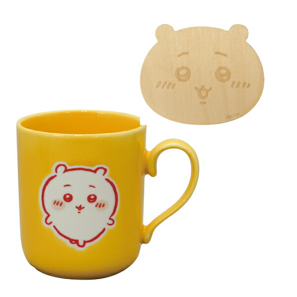 楽天市場】ちいかわ コースター付マグ マグカップ うさぎ ハチワレ