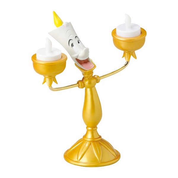 【クーポン最大550円OFF!】あす楽!!【送料無料】ルームランプ（ルミエール）セトクラフト Disney ディズニー ルームランプ ランプ LED 美女と野獣 Beauty AND THE BEAST ルミエール インテリア レジン キャラクター画像