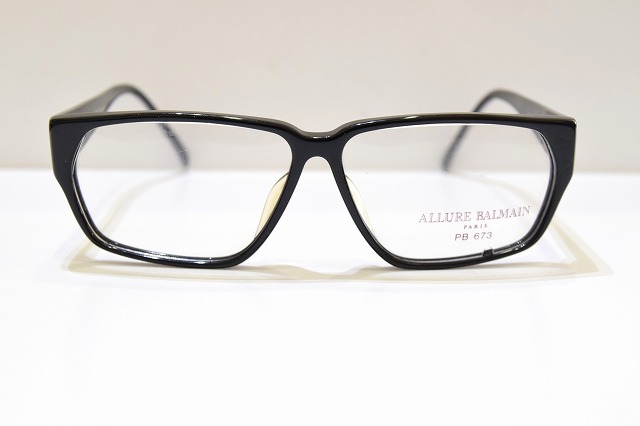 ALLURE BALMAIN 673 col.3ヴィンテージメガネフレーム新品めがね眼鏡サングラスメンズレディース男性女性用
