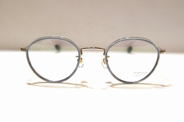 mamuse マミューズ m-8033 23K SKBL 眼鏡屋台骨新品めがねメガネサングラスメンズレディース成人男性用亭主もち用 眼鏡-眼鏡・サングラス-バッグ・小物・ブランド雑貨