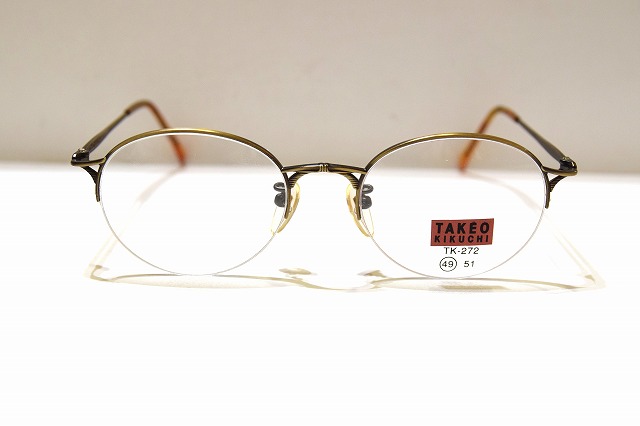 TAKEO KIKUCHI メガネ ブラウン系 楽天市場】TAKEO KIKUCHI タケオキクチ TK-266 col.2 ヴィンテージ