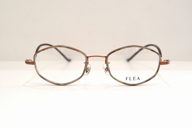FLEA（フリー）F-877 col.1-Wメガネフレーム新品めがね鯖江眼鏡サングラス増永マスナガ日本製レディース女性内巻き