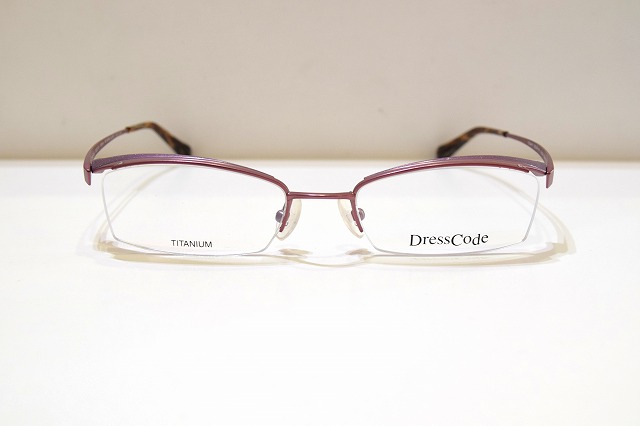 Dress Code ドレスコード DC22112 col.PK ヴィンテージメガネフレーム新品めがね眼鏡サングラスメンズレディース男性用女性｜King メガネ