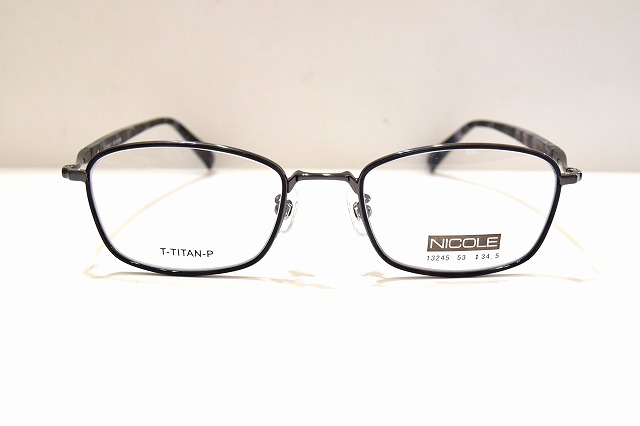 楽天市場】NICOLE ニコル 2128 col.GP ヴィンテージメガネフレーム新品