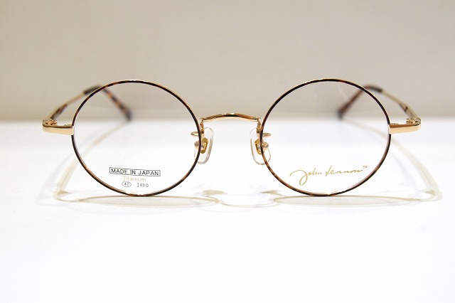 John Lennon ジョンレノン JL-1084 col.1 メガネフレーム新品めがね眼鏡サングラスメンズレディース男性用女性用日本製ラウンド丸型
