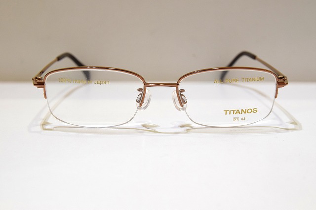 TITANOS(チタノス)T-1211 col.CV1ヴィンテージメガネフレーム新品めがね眼鏡サングラスメンズレディース男性用女性用