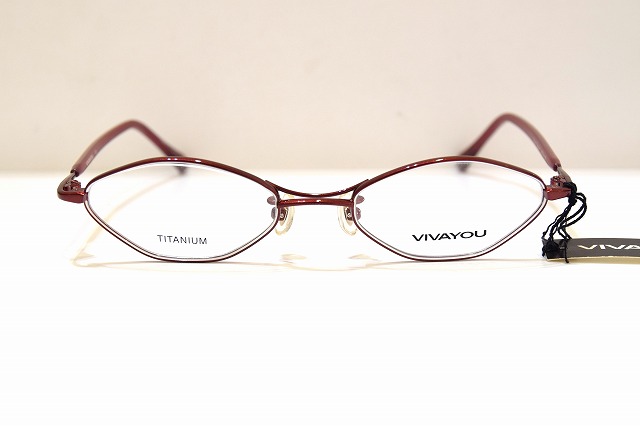 VIVAYOU(ヴィヴァユー)VY502 col.2ヴィンテージメガネフレーム新品めがね眼鏡サングラスメンズレディース男性用女性用日本製