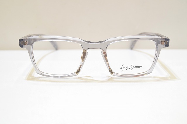 YOHJI YAMAMOTO ヨージヤマモト 19-0085 col.03 眼鏡ひな形新品めがねメガネサングラスメンズレディース成人男性用亭主もち用