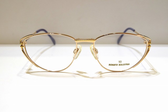 RENATO BALESTRA(レナートバレスト)RB545 521ヴィンテージメガネフレーム新品めがね眼鏡サングラスメンズレディース男性用女性用｜King メガネ