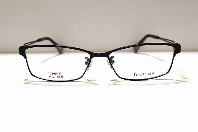 frontosa(フロントーサ)FR-2202 col.BKSメガネフレーム新品めがね眼鏡サングラスメンズレディース男性用女性用ブランドビジネススーツ｜King メガネ