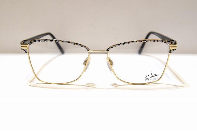 CAZAL カザール 1235 col.001 眼鏡枠組み新品めがねメガネサングラスメンズレディース成人男性用お上さん用ヒョウ柄