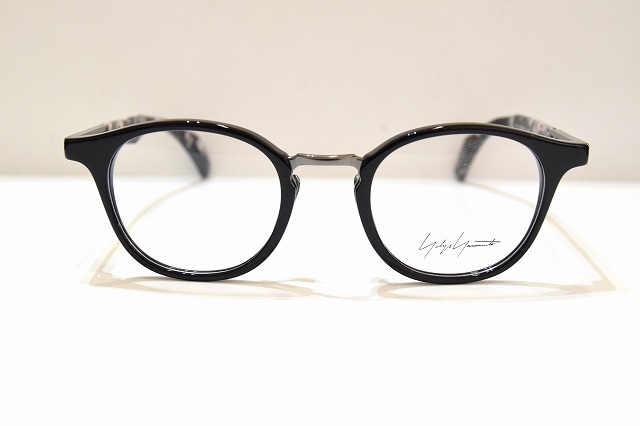 YOHJI YAMAMOTO ヨージヤマモト 19-0075 col.01 眼鏡ひな形新品めがねメガネサングラスメンズレディース成人男性用亭主もち用