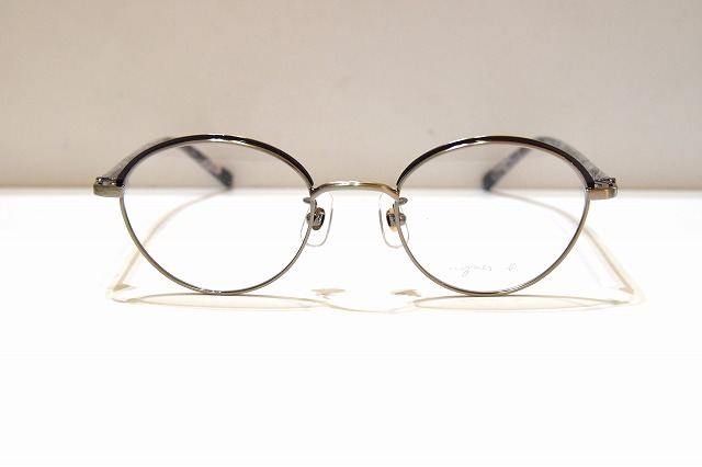 agnes b アニエス ベー 50-0107 col.03 メガネフレーム新品めがね眼鏡サングラスメンズレディース男性用女性ボストン型