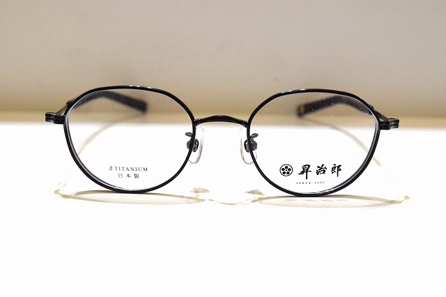 昇治郎 ショウジロウ SJ-6032 col.BK 眼鏡 一こま 新品 めがね メガネ 黒眼鏡 メンズ レディース 成人男性用 お上さん用