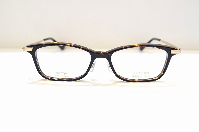 TG Craft TK-P3 col.2 眼鏡 一こま 新品 めがね メガネ 黒眼鏡 メンズ レディース 成人男性用 お上さん用 日本製