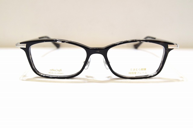 TG Craft TK-P3 col.5 眼鏡 一こま 新品 めがね メガネ 黒眼鏡 メンズ レディース 成人男性用 お上さん用 日本製