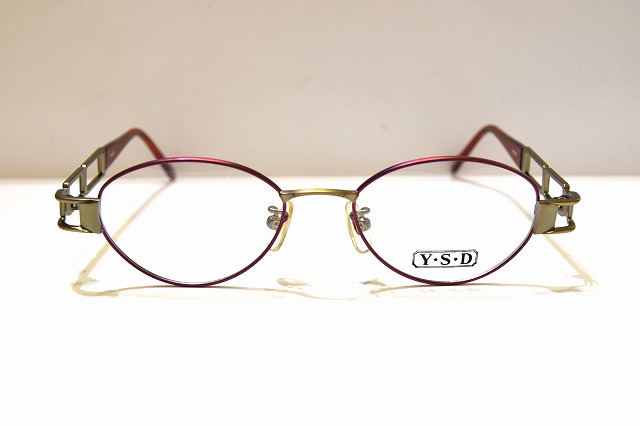 young senior delight 9-12 col.RD ヴィンテージメガネフレーム新品めがね眼鏡サングラスメンズレディース男性用女性用