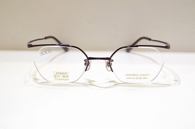 JAPAREGI MODERY JM-9118 col.DR メガネフレーム新品めがね眼鏡サングラスメンズレディース男性用女性用日本製