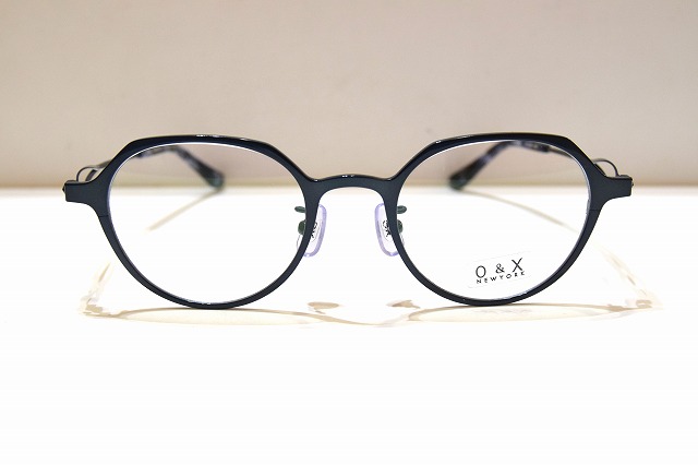 O&X OT-8086J col.03メガネフレーム新品めがね眼鏡サングラスメンズレディース男性用女性用クラウンパントボストン