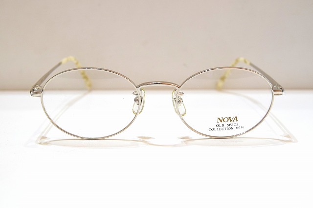 NOVA ノバ 5016 WHITE ヴィンテージメガネフレーム新品めがね眼鏡サングラスメンズレディース男性用女性用日本製