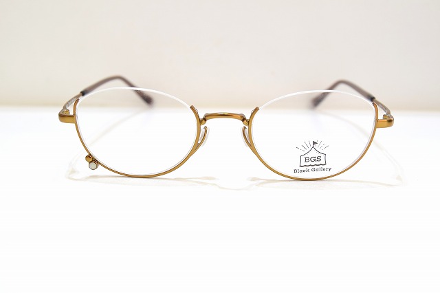BLACK GALLERY SPECTACLES 黒いこと美術館 BGS-301 col.2 眼鏡ひな形新品めがねメガネサングラスメンズレディース成人男性用成人女性用