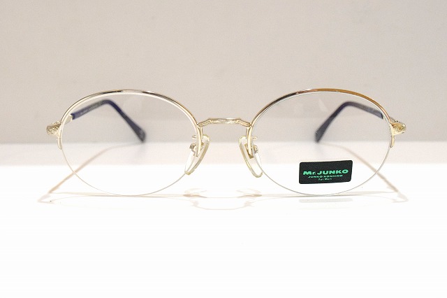人気大割引 ミスタージュンコ 241 col.3ヴィンテージメガネフレーム新品めがね眼鏡サングラス彫金メンズレディース 