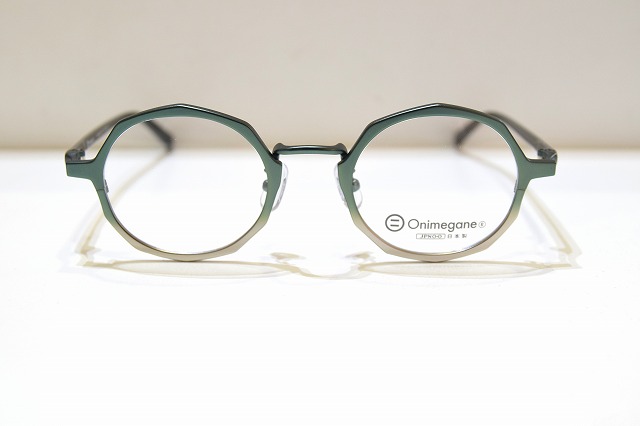 Onimegane オニメガネ OG-9102 col.GR メガネフレーム新品めがね眼鏡サングラスメンズレディース男性用女性用