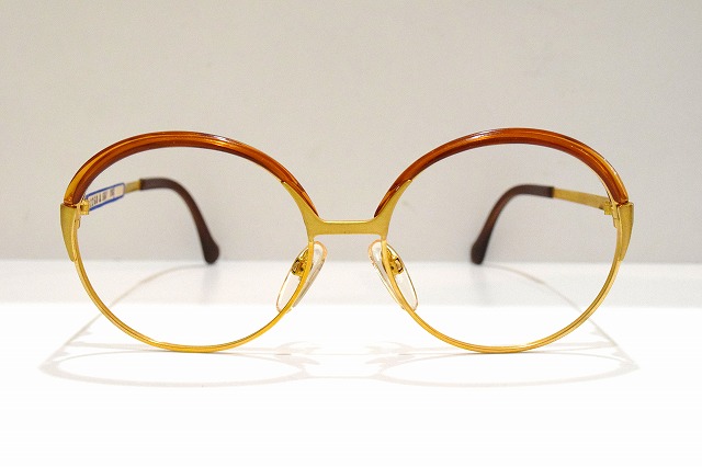 Rodenstock（ローデンストック）ANGELA 2260 ingwerビンテージメガネフレーム新品めがねメガネ黒眼鏡ラウンド丸型