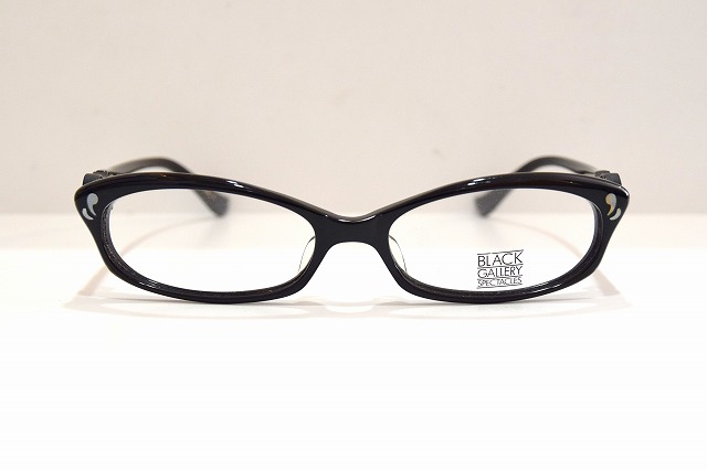 BLACK GALLERY SPECTACLES(ブラックギャラリー)BG-5015 col.1ヴィンテージメガネフレーム新品めがね眼鏡サングラス|King メガネ
