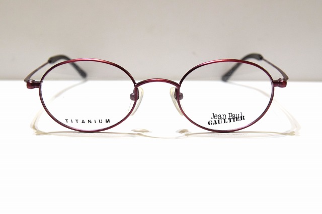 Jean Paul Gaultier ラウンドビンテージフレーム 度付き 284945_1.jpg