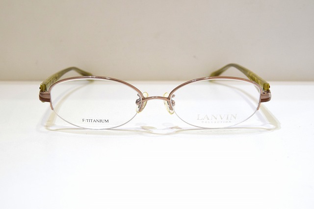 LANVIN(ランバン)LN27118 col.BE ヴィンテージメガネフレーム新品めがね眼鏡サングラスメンズレディース男性用女性用 12,780円