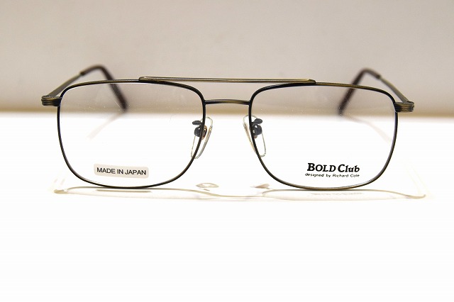 BOLD Club ボールドクラブ BC-634 col.3 ヴィンテージ メガネ フレーム 新品 めがね 眼鏡 サングラス メンズ レディース 男性用 女性用 日本製｜King メガネ