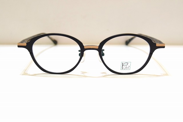 Putri プトゥリ EP-941 col.3 眼鏡 ひな形 新品 めがね メガネ 黒眼鏡 メンズ レディース 成人男性用 亭主もち用 日本製