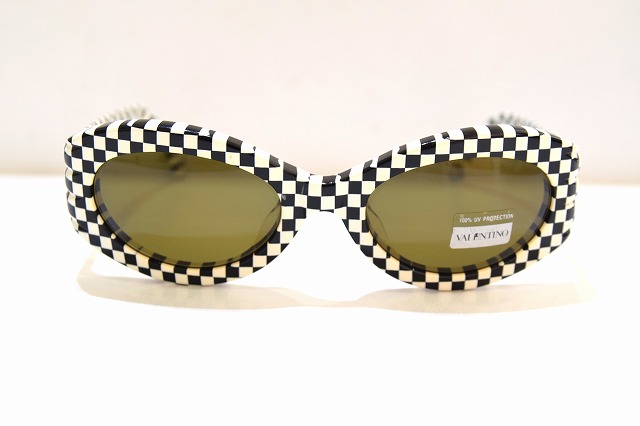 VALENTINO ヴァレンチノ V703 col.243 ヴィンテージ 眼鏡 ひな形 新品 めがね メガネ 黒眼鏡 メンズ レディース 成人男性用 亭主もち用