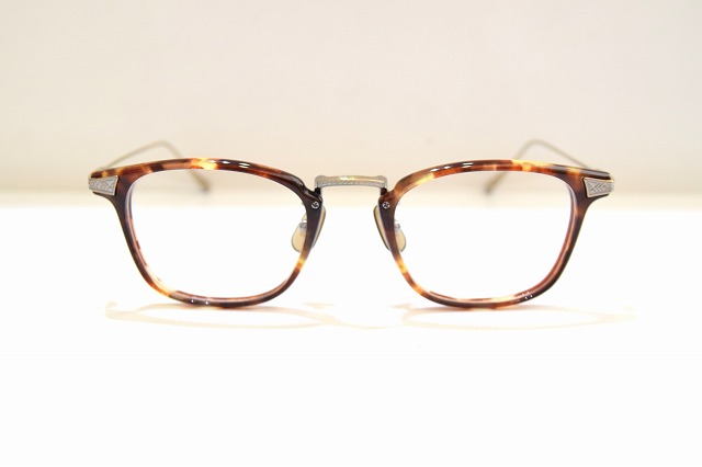 内藤熊八作 N-414 col.2 眼鏡 一こま 新品 めがね メガネ 黒眼鏡 メンズ レディース 成人男性用 お上さん用 日本製
