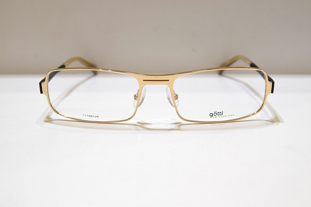 gotti ゲッティ JERRY GLD-B ヴィンテージメガネフレーム新品めがね眼鏡サングラスメンズレディース男性用女性用