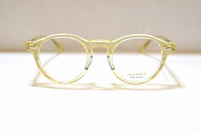 OLD SPECS? os-4033 col.4 眼鏡 ひな形 新品 めがね メガネ 黒眼鏡 メンズ レディース 成人男性用 亭主もち用 日本製 セルロイド 技術者